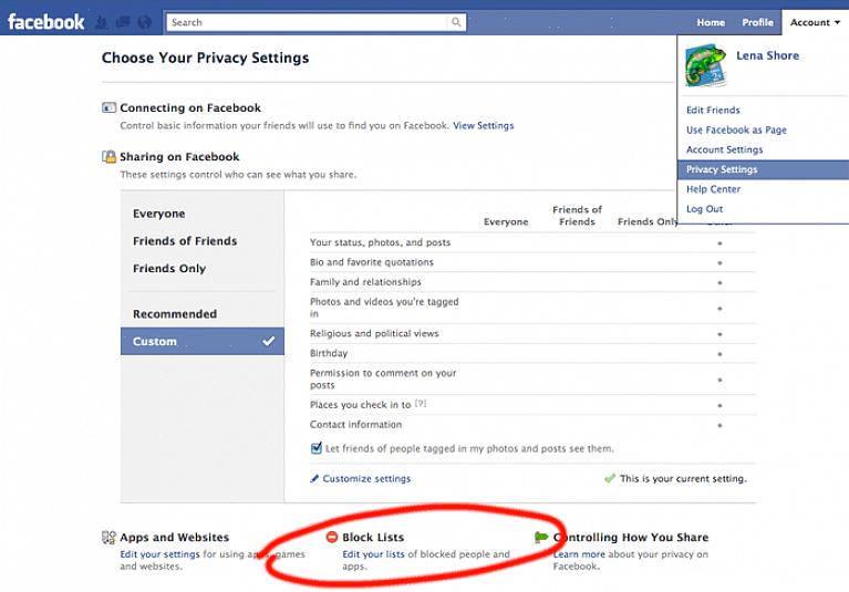 תוכל גם לחסום משתמש בפייסבוק על ידי מעבר לקישור "דווח" שנמצא לצד ההודעות בתיבת הדואר הנכנס שלך