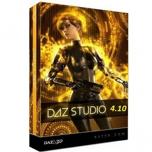 היכנסו לאתר DAZ והורידו את DAZ Studio שלהם