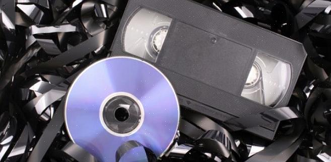 העברת קלטות קלטת VHS לקובץ DVD מקלה על הצפייה והשיתוף מכיוון שהיא בפורמט דיגיטלי